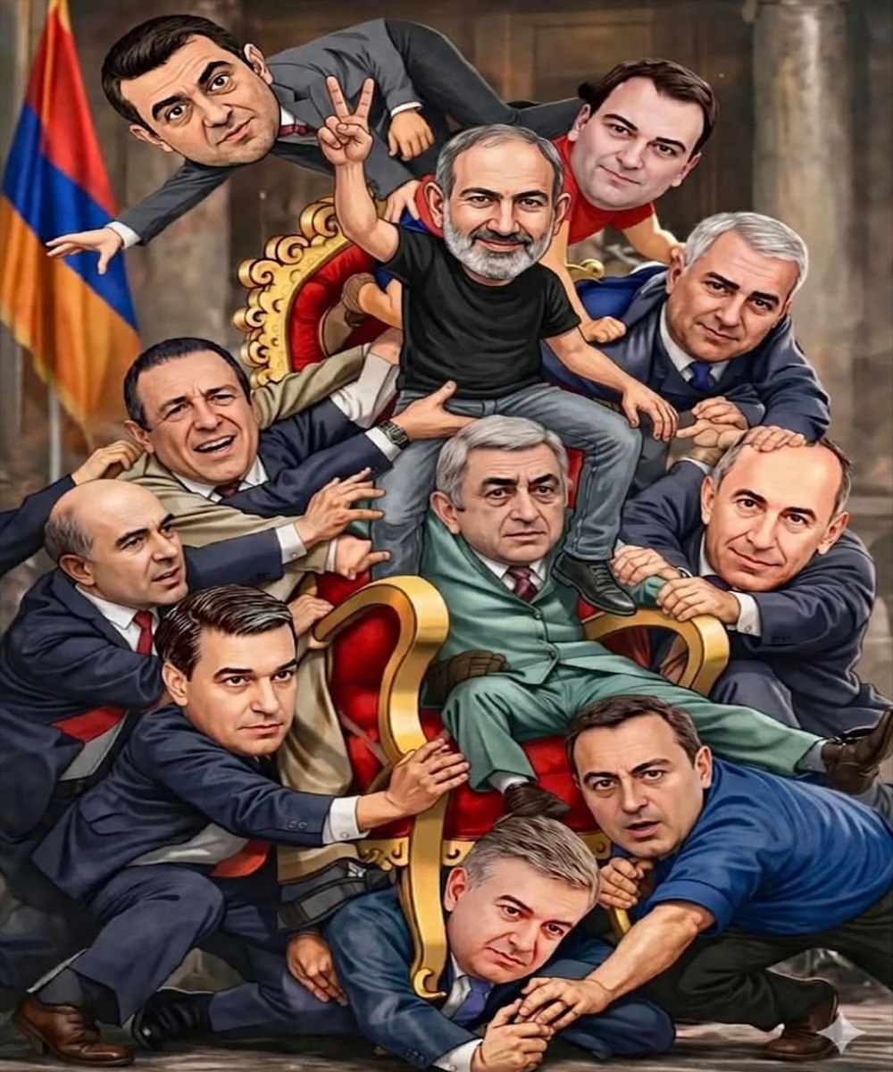 Չգիտեմ, թե ով է պատրաստել այս նկարը, բայց այն շատ դիպուկ է ստացվել...