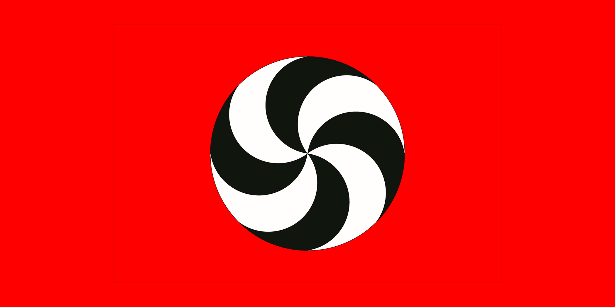 The flag of the newly created Armenian Racialist Movement - Hosank