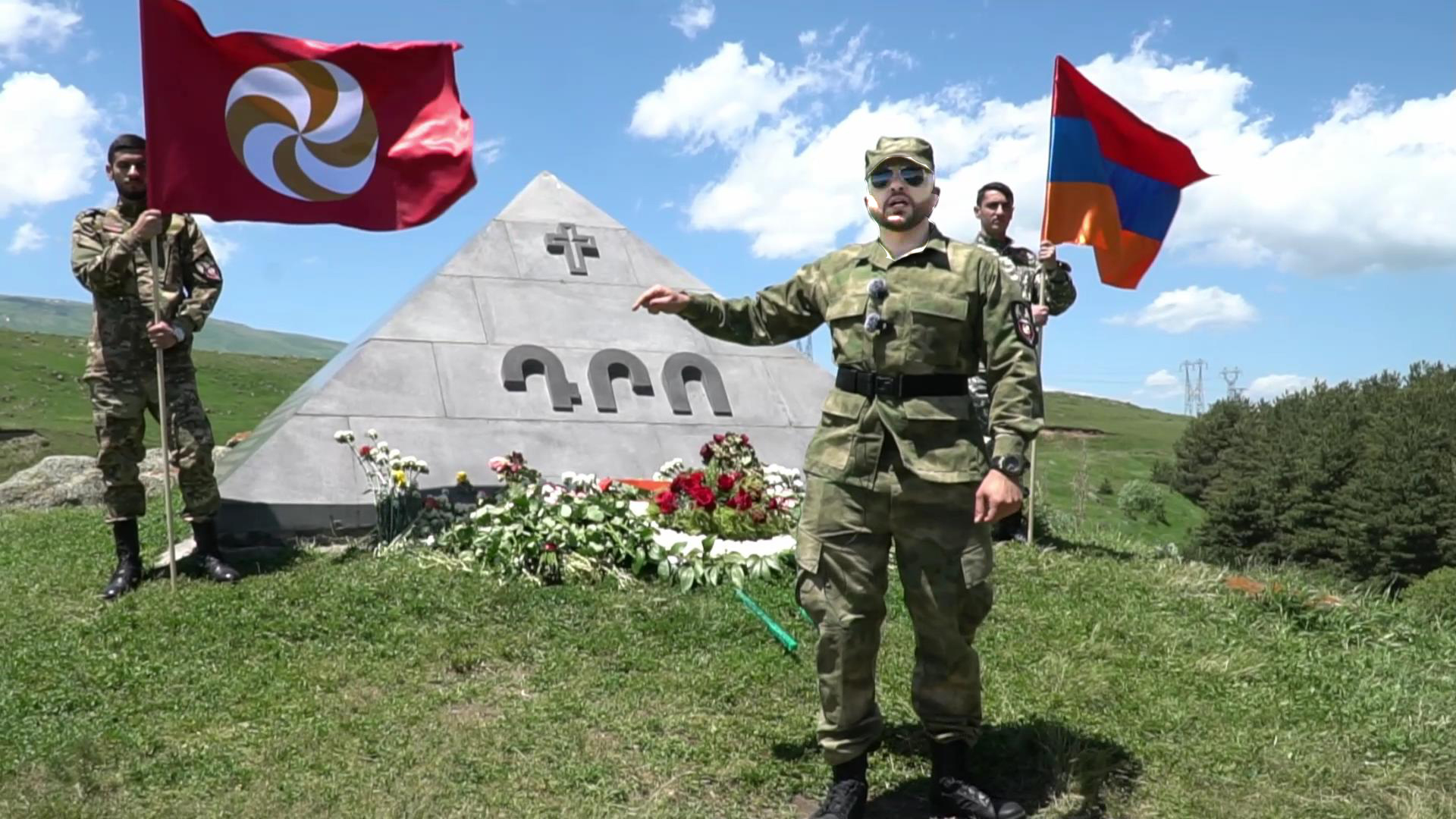 Hayk Nazaryan - Speech near Dro's tomb with English translation (31-05-2025)