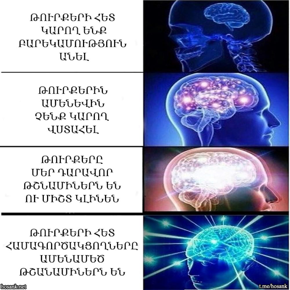 Խելքի էվոլուցիան այսպես է լինում...