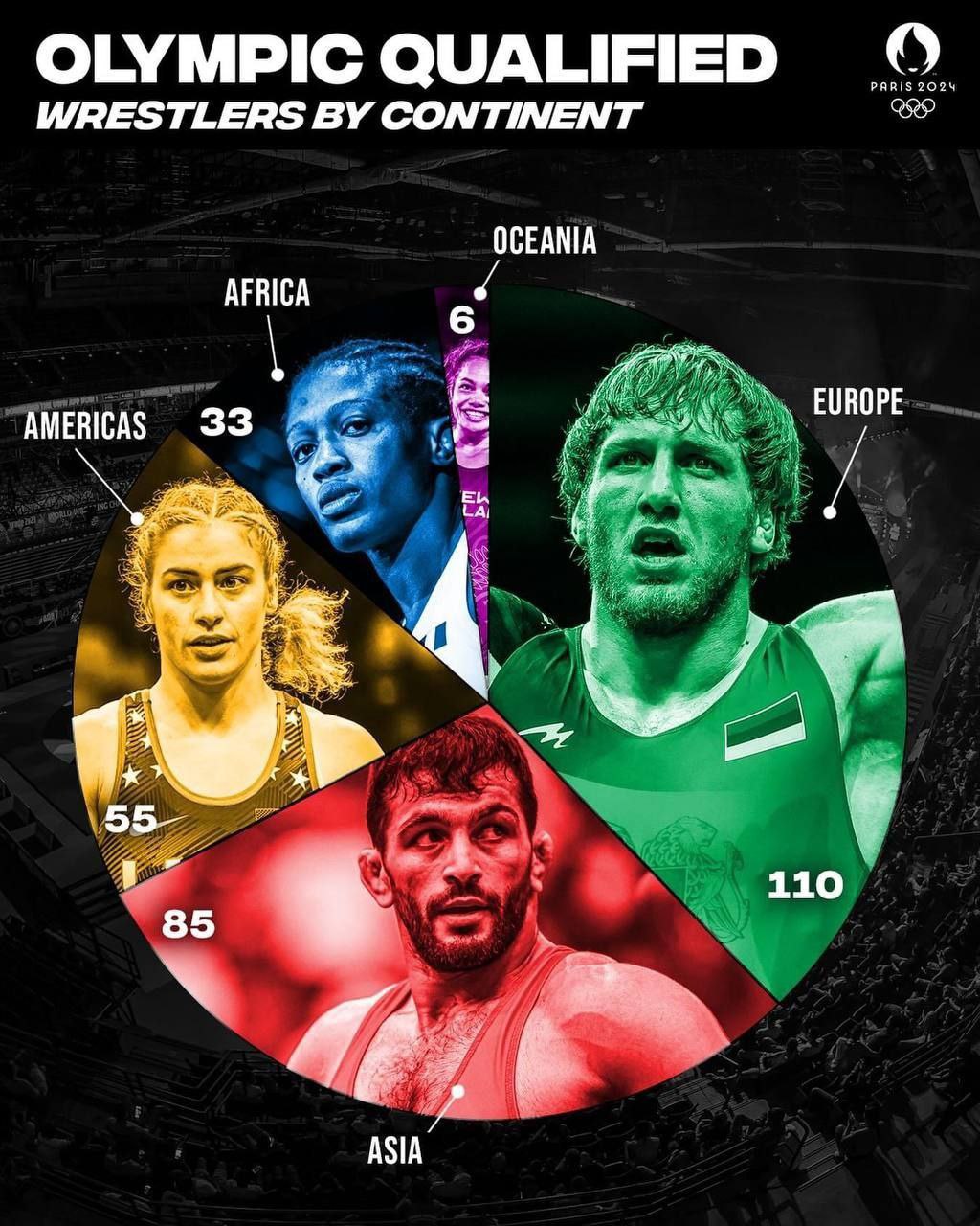 Our Armenian wrestler Artur Aleksanyan became the face of Europe at the Paris Olympic Games...