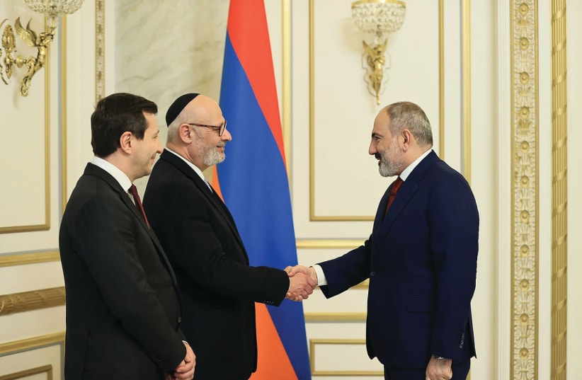 In this new article, the Jews continue to shamelessly complain that Armenia continues to maintain good relations with Iran...