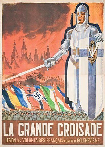 World War II, aside from being the largest war in history, was also an ideological war and a crusade by Aryan nations (which included the Armenian Legion) against satanic forces...