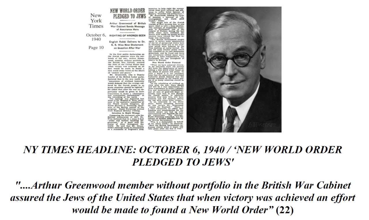 During World War I, the Balfour Declaration was signed between the British government and the Zionists, promising them a state if they could bring America into the war...