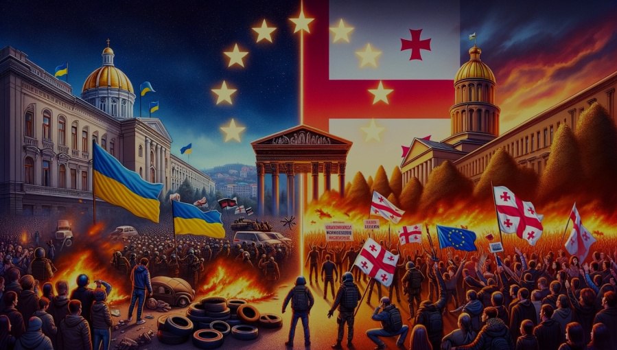 Many are probably curious about our movement's opinion or stance on what's happening in Georgia and whether we support the protesters there...