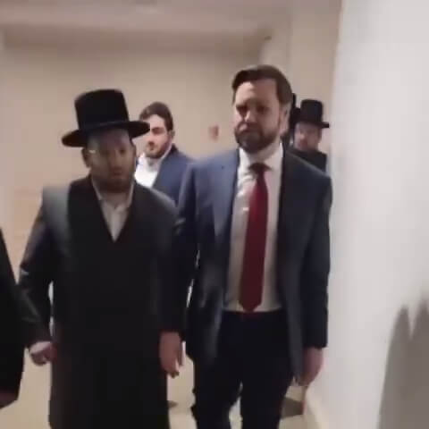 U.S. Vice President James David Vance (who supposedly has "Armenian roots") with his real masters...