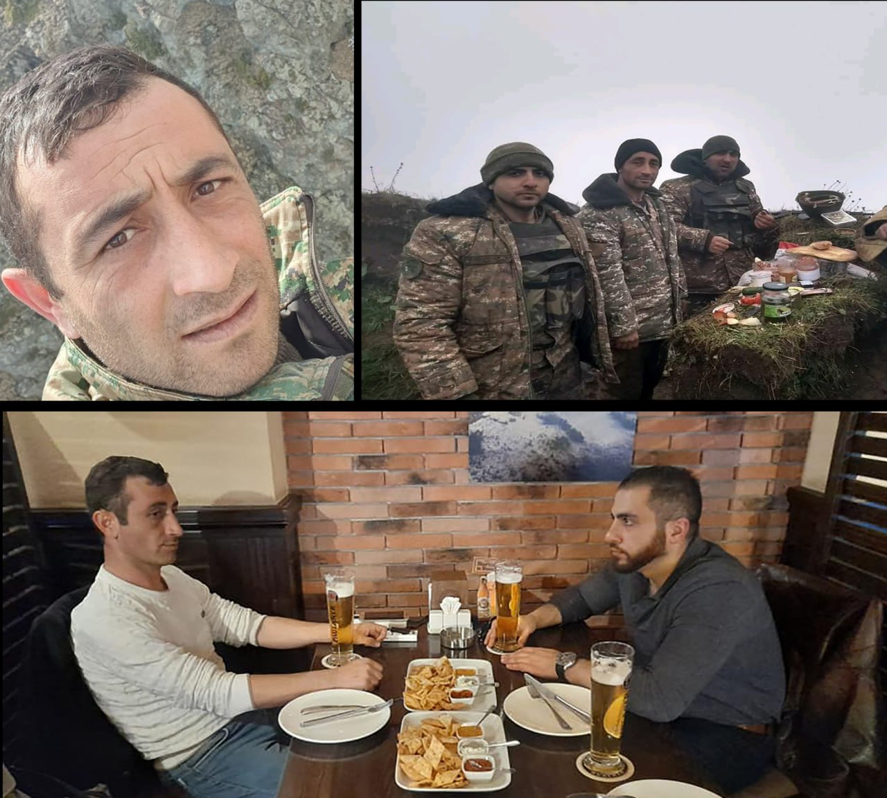 Let Alen get acquainted with my unit commander, Lieutenant Kamo Bagiryan, who I was with in Martakert during the treacherous 44-day war...