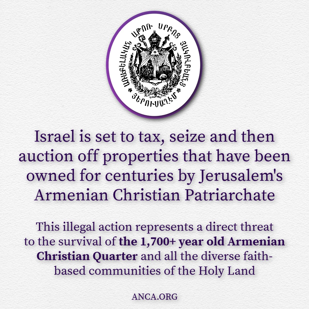 The war against Christianity and Armenian identity continues in various fields...