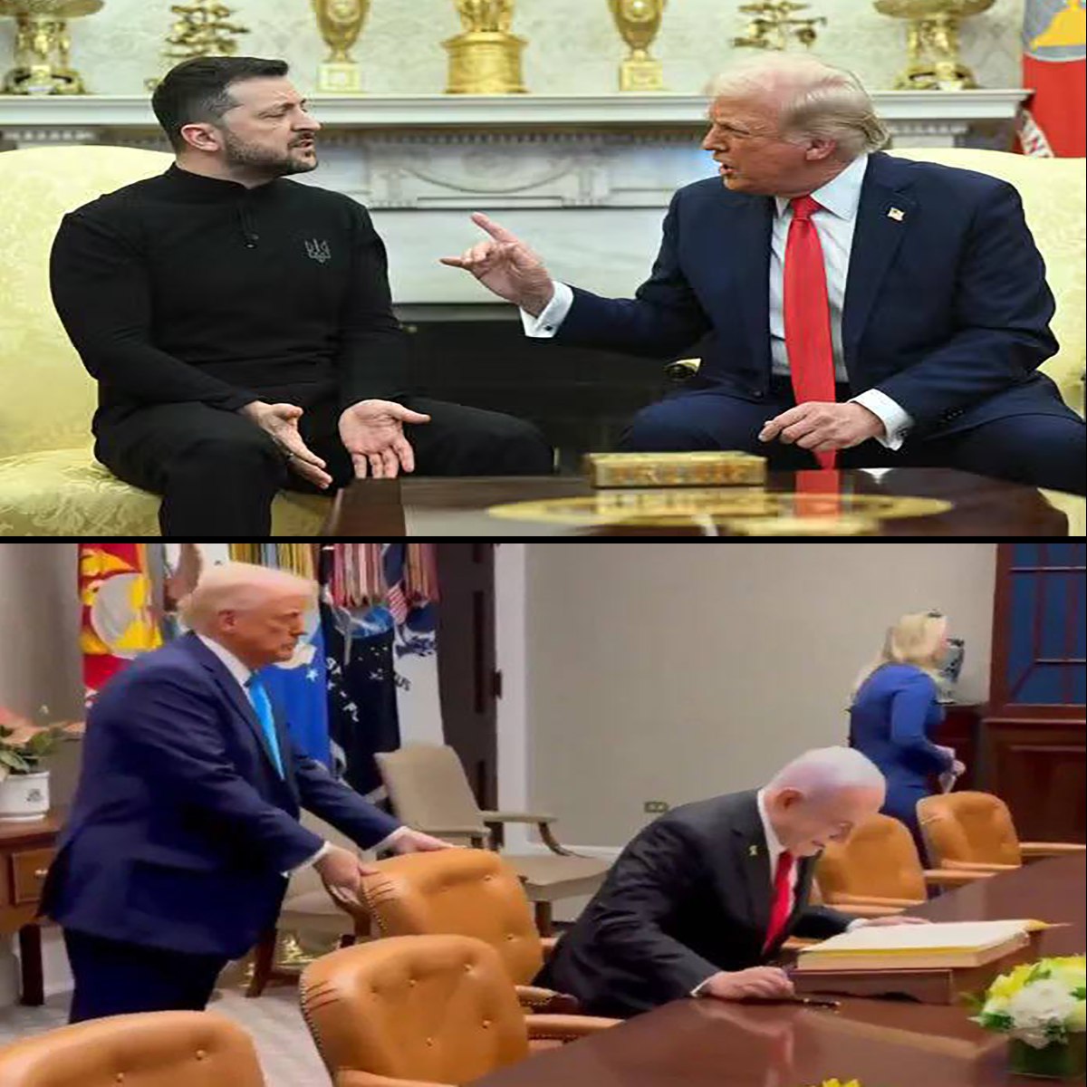 Yesterday, after Donald Trump and James David Vance's rude and disrespectful attitude towards a foreign country's president...