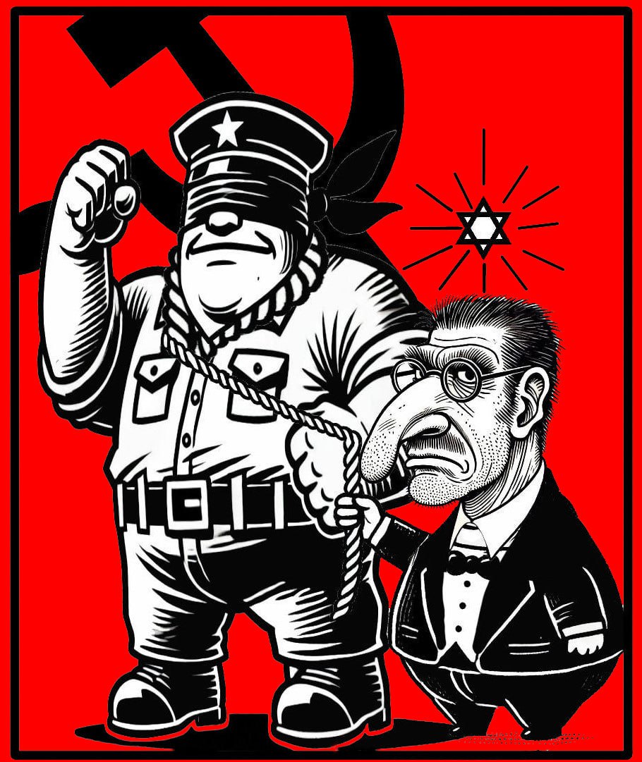 A hundred years ago, the Bolsheviks were the perfect lapdogs of the jews...