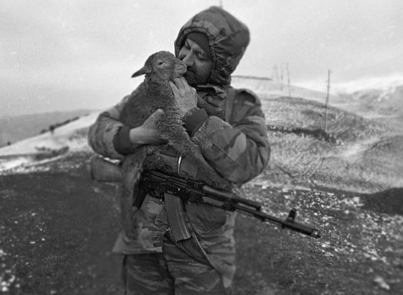 Sargis Hatspanyan during the Artsakh Liberation War․․․