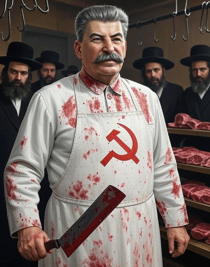 No Armenian nationalist can ever be a sympathizer of the butcher Dzhugashvili "Stalin."...