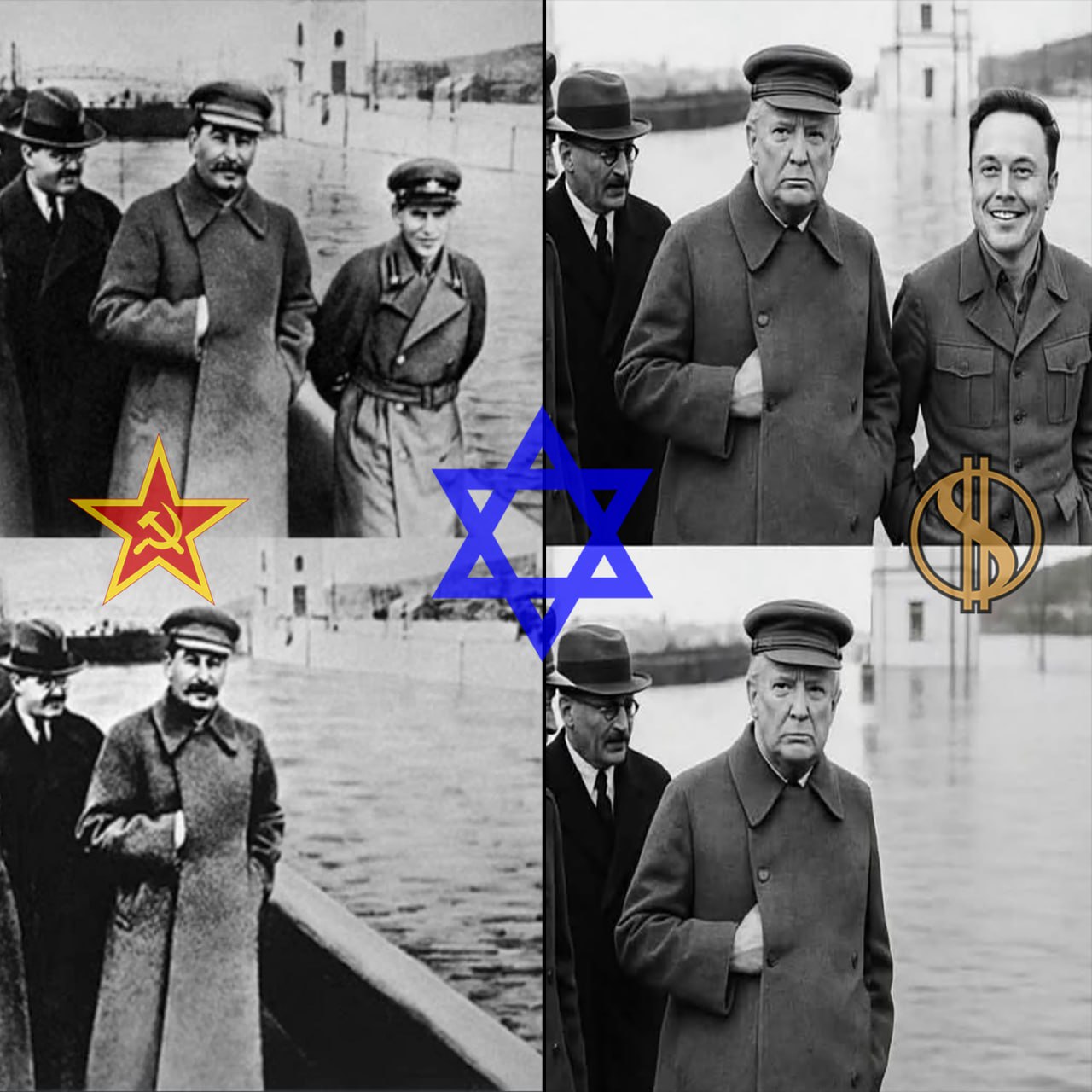 Communists and capitalists betray one another...