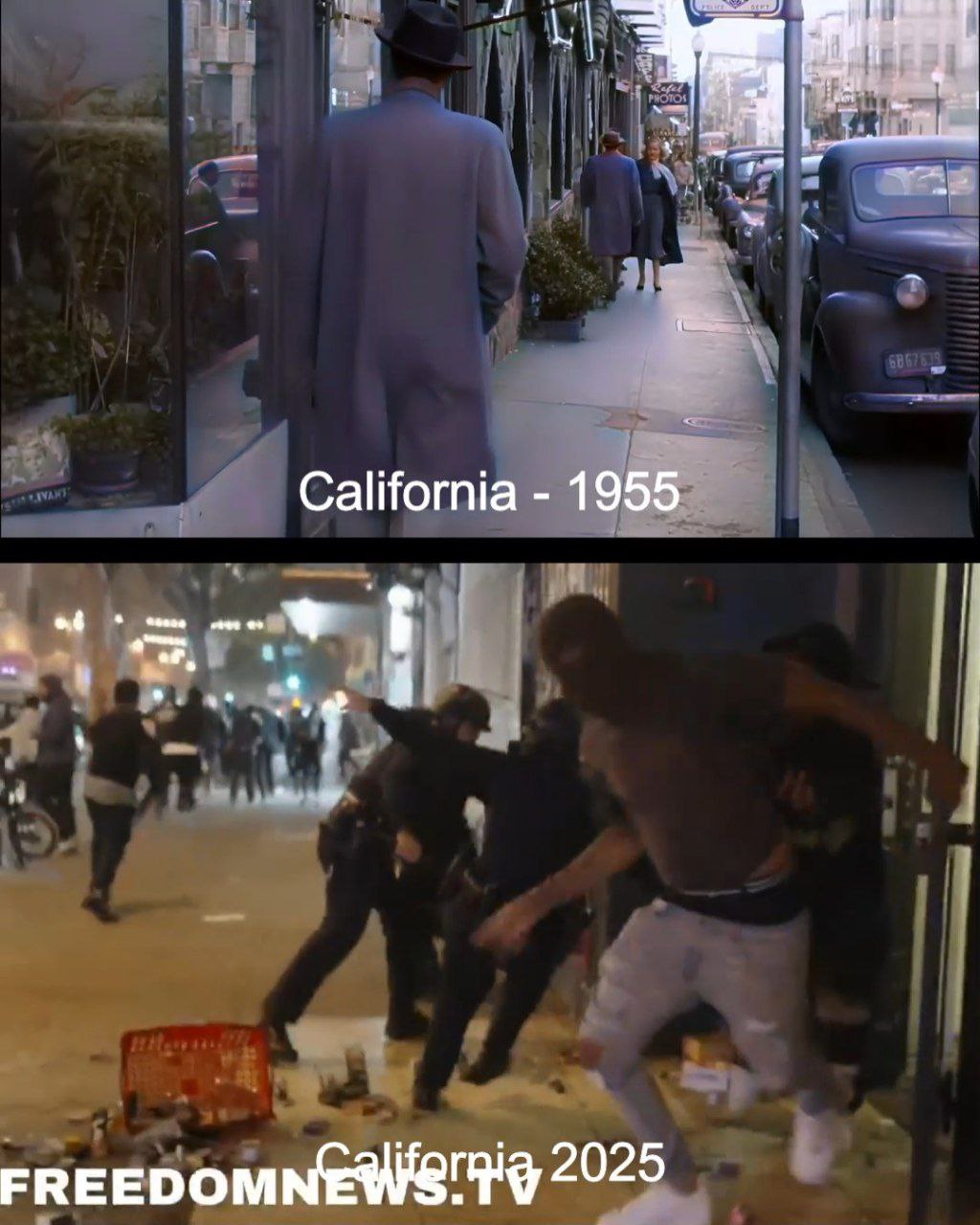 See the difference between White America...