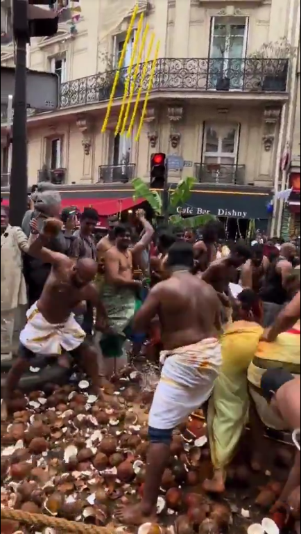 This is "liberated" Paris. What's important is that they are not living under "German occupation"...