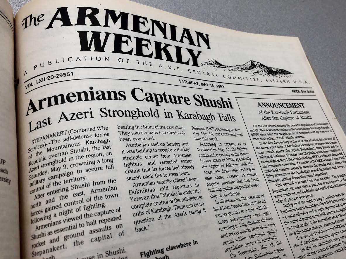 We Armenians should remember May 9 as the day of the liberation of Shushi...