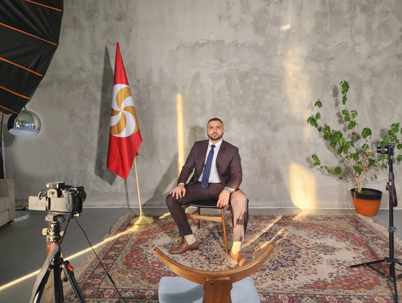Behind the scenes...