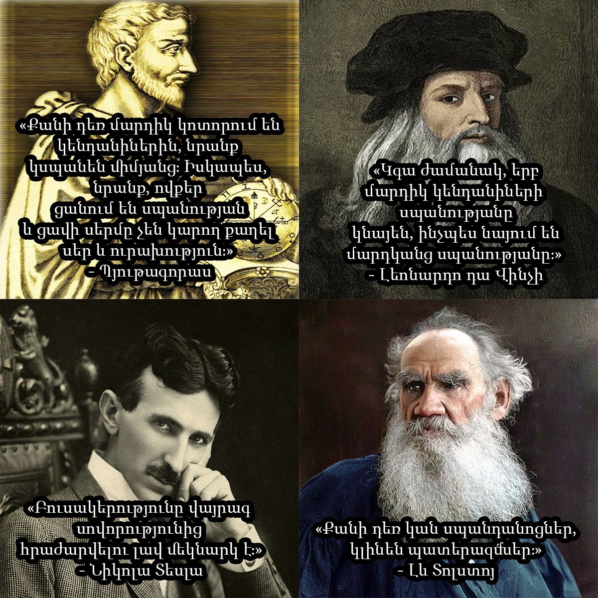 Բուսակերությունը «թրենդ» չէ