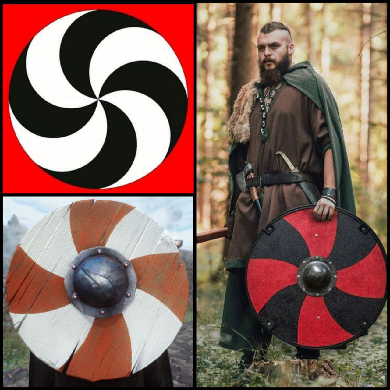 Վիկինգների հնագույն վահաները....