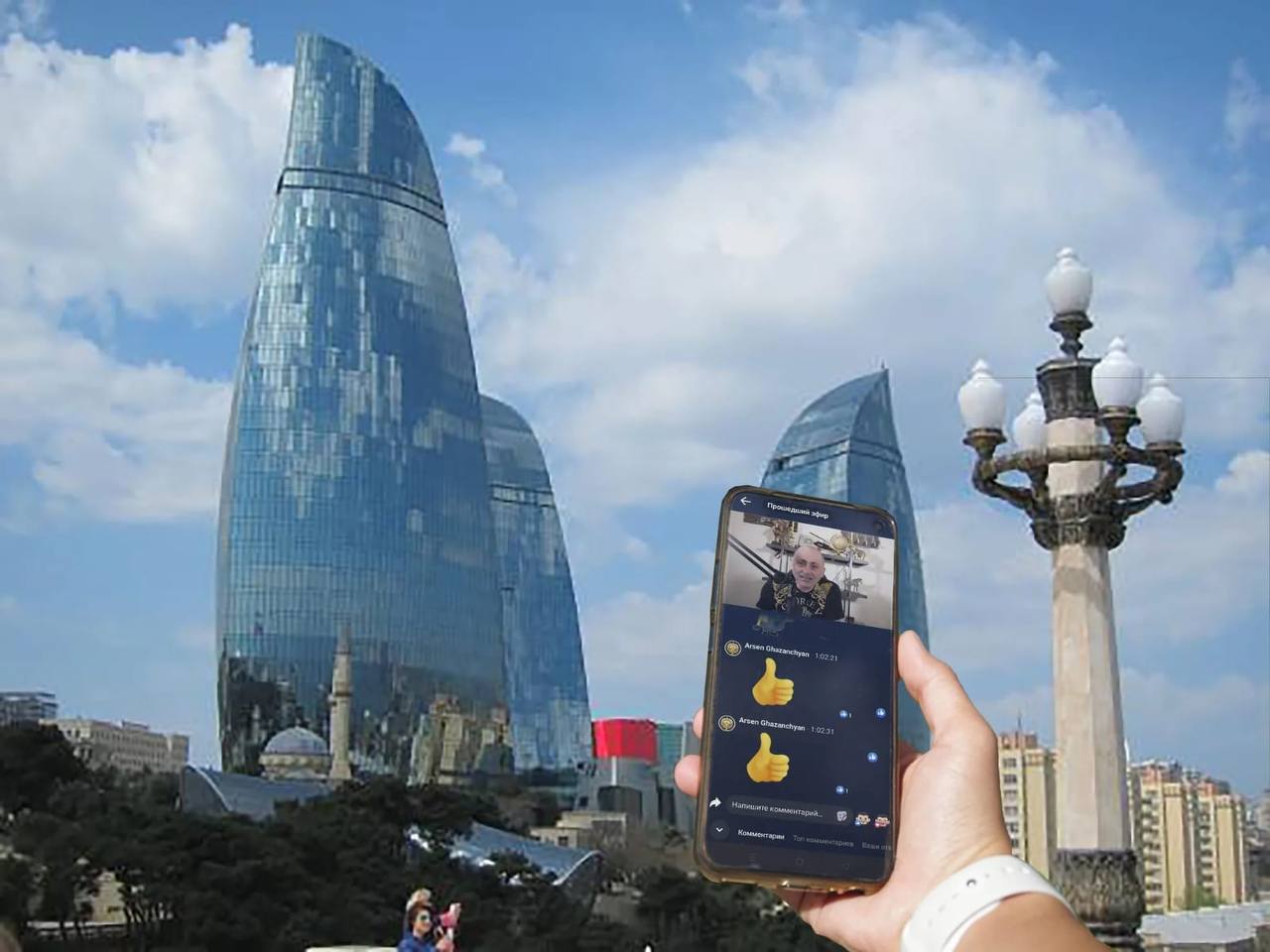 Դոգի աջակցողը Բաքվից էս նկարը արեց ու ուղարկեց Դոգին...