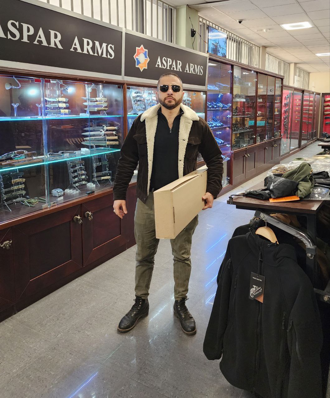 Շնորհակալություն Aspar Arms-ին