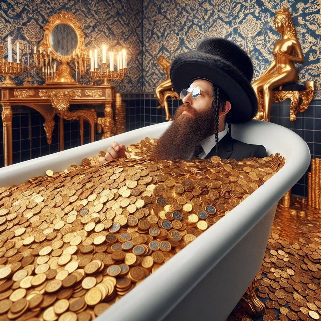 Ջհուդները չեն դադարի, մինչև իրենց վաշխառուական բանկերով արյունռուշտ վամպիռների պես աշխարհի ամբողջ հարստությունը չթալանեն...