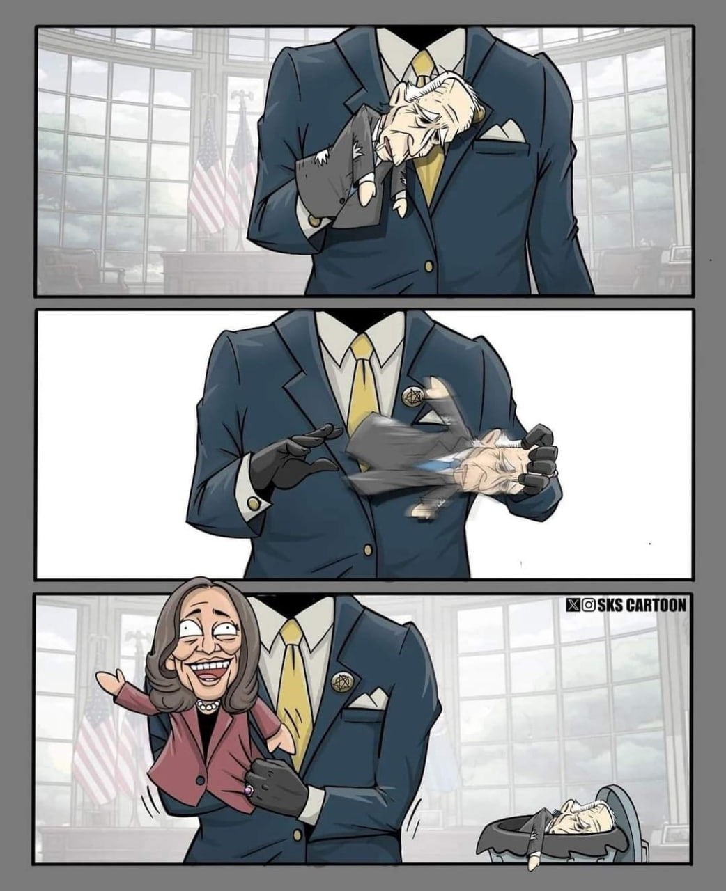 Ջհուդները իրենց խամաճիկներին փոխում են, ինչպես բանվորները իրենց մաշած ձեռնոցներն են փոխում....