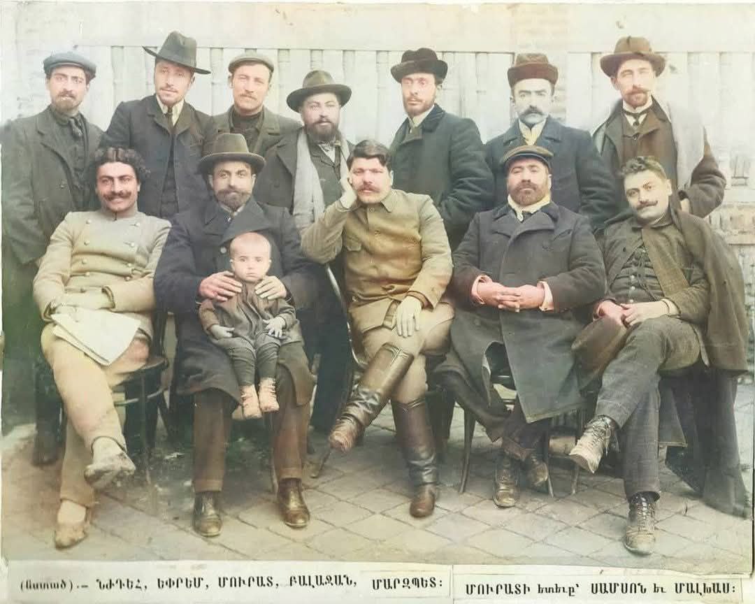 Նժդեհի շատ հազվագյուտ նկար է...