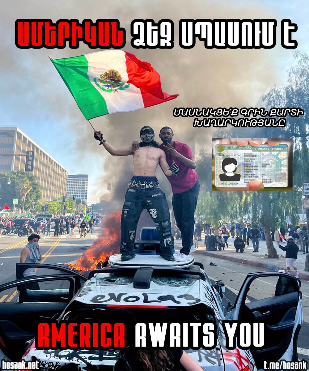 Սա գրին քարտի ամենաանկեղծ և կատարյալ գովազդն է...