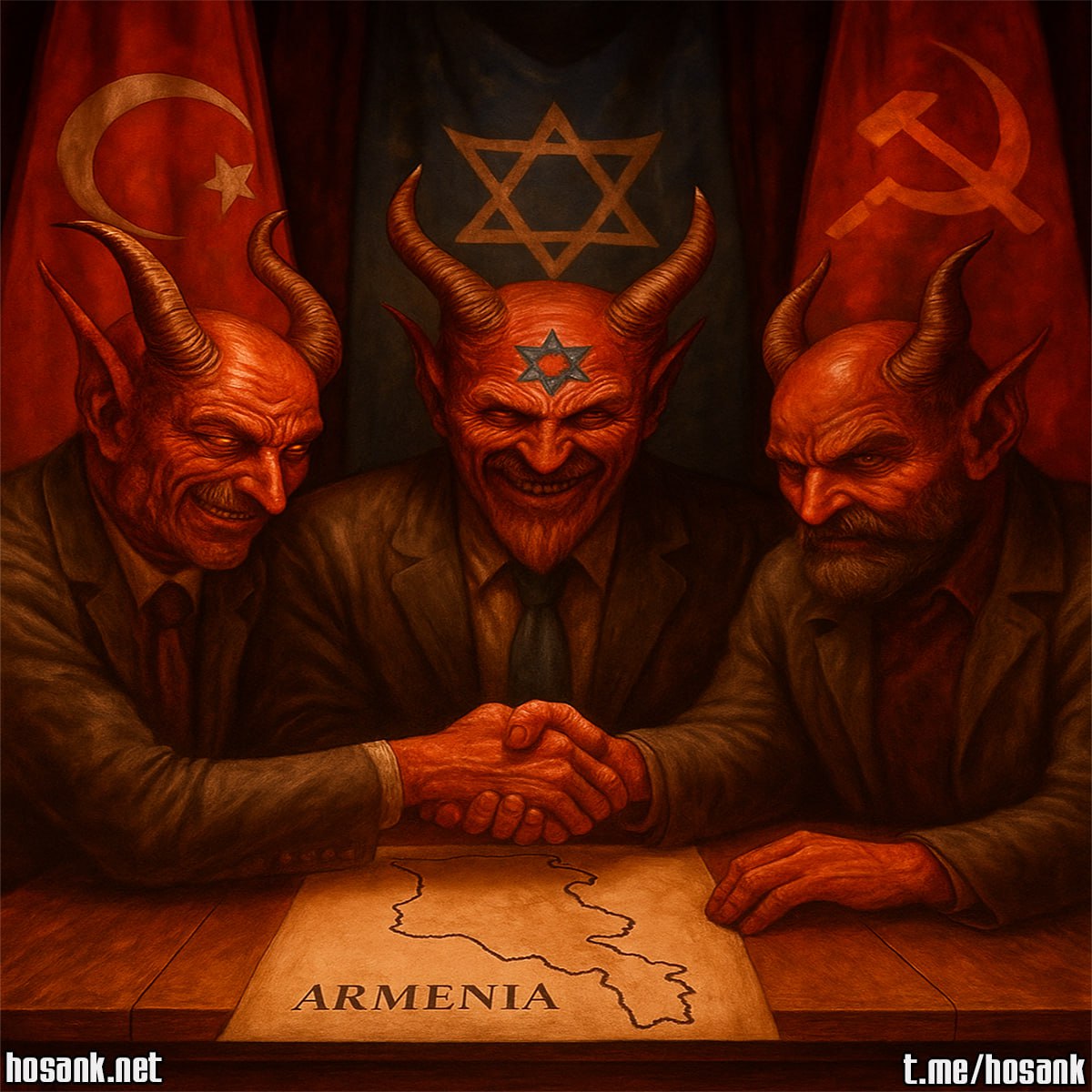 Շատերը խոսում են ռուս-թուրքական դաշինքի կամ թուրք-ջհուդական կապերի մասին...